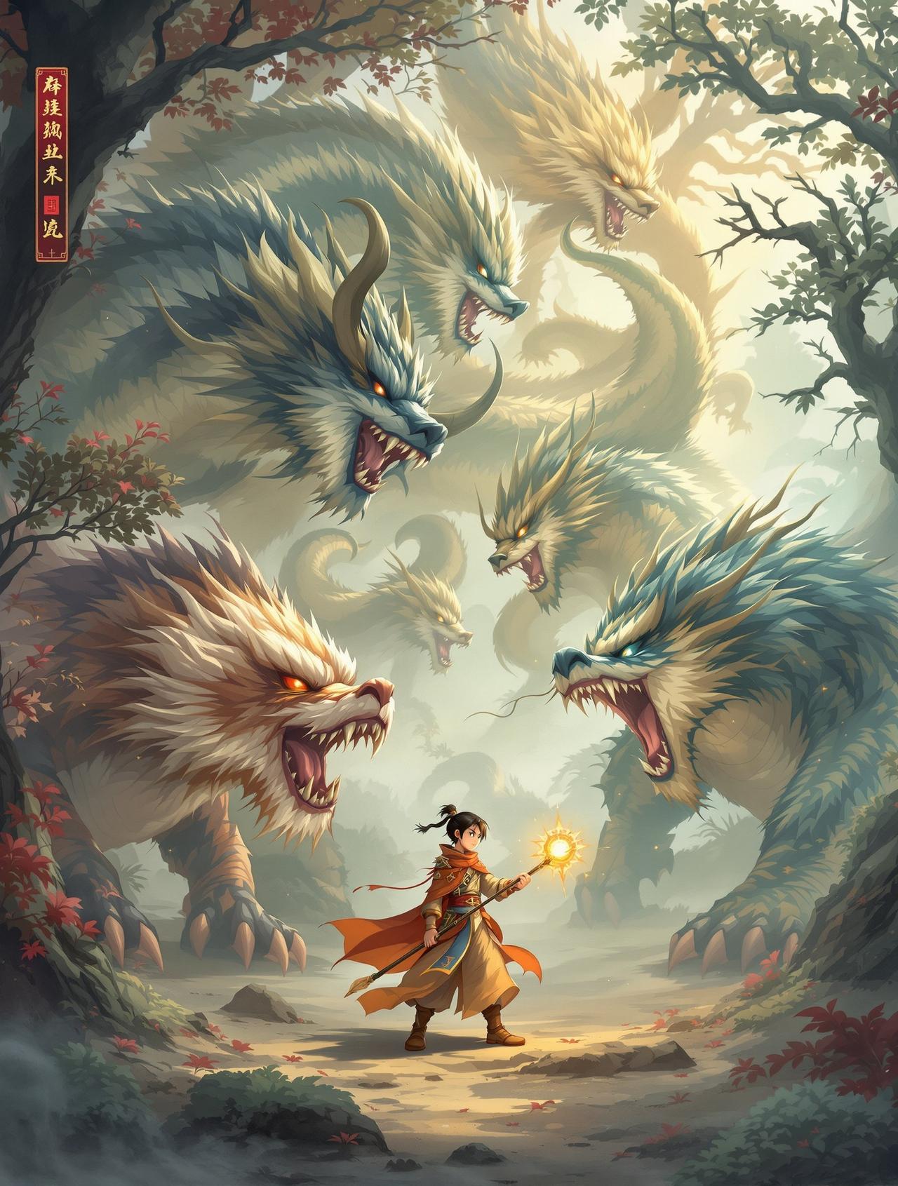 山海绘卷 - 快看漫画精选古风国漫 山海绘卷